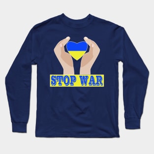 Stop war stop russia stop putin Long Sleeve T-Shirt